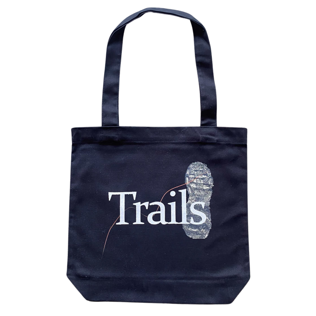 Trails Footprint Tote Bag