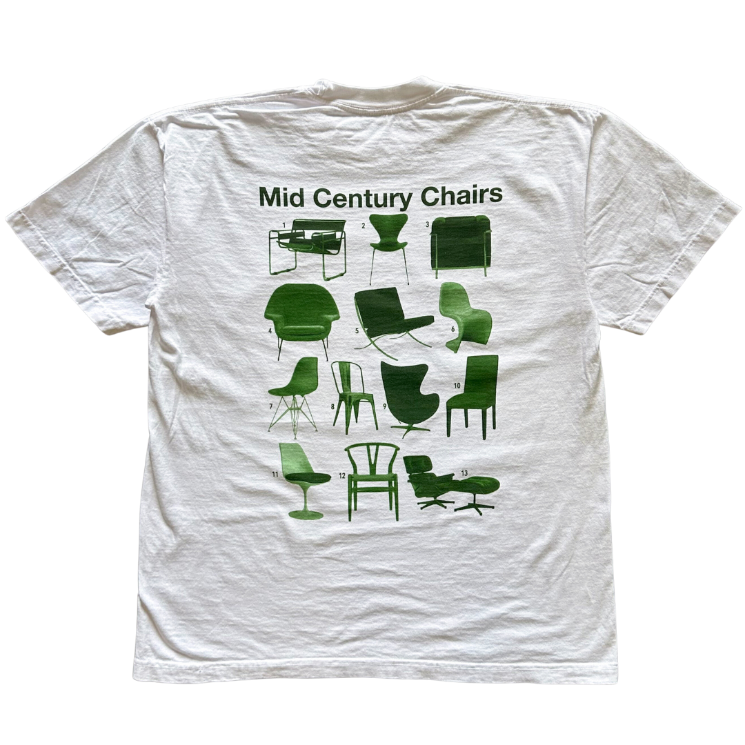 Mid-Century-Stühle-T-Shirt