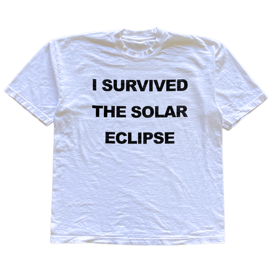 I SURVIVED THE SOLAR ECLIPSE Tee