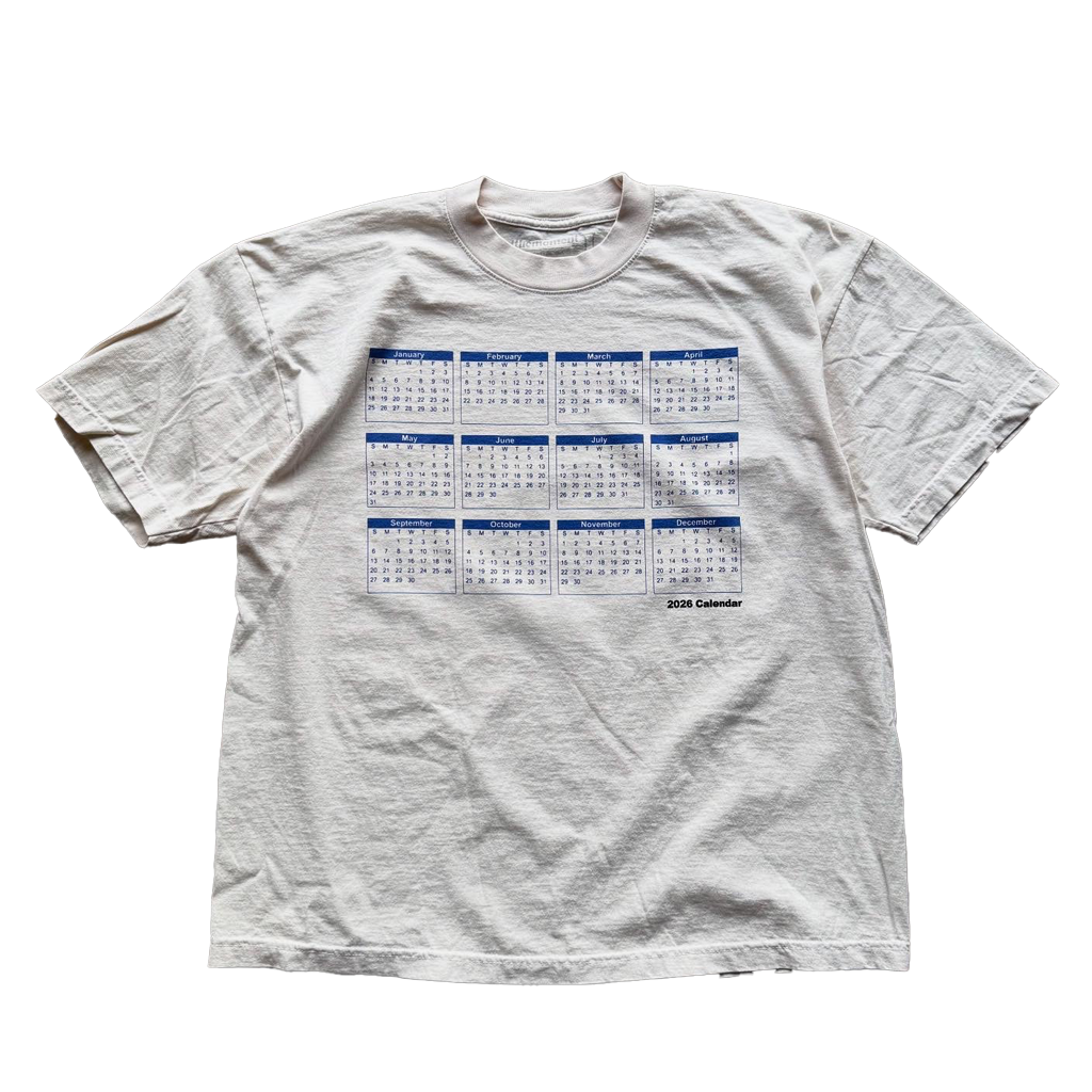 2026 calendar tee