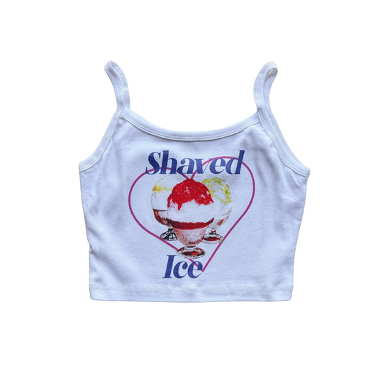 Shaved Ice Women's Spaghetti Baby Rib