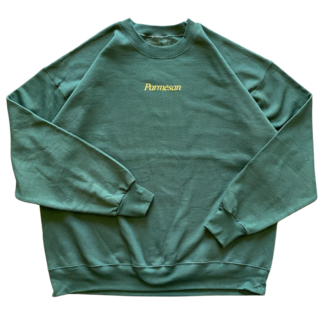 Parmesan Text Crewneck