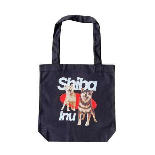 Smiling Shiba Inu Tote Bag