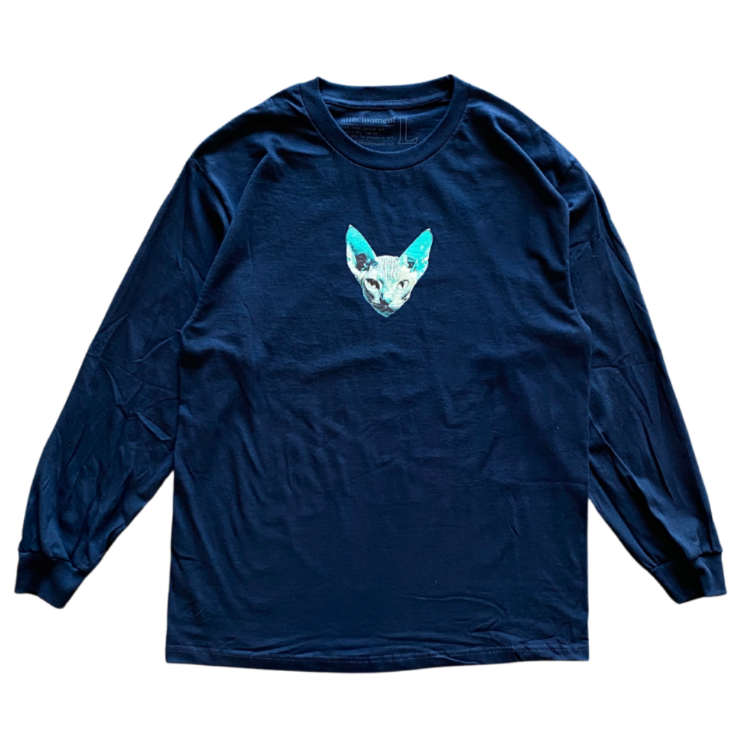 Sphynx Cat Face L/S