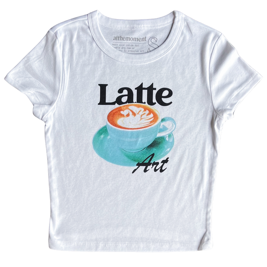 Latte Art Women's Baby Rib