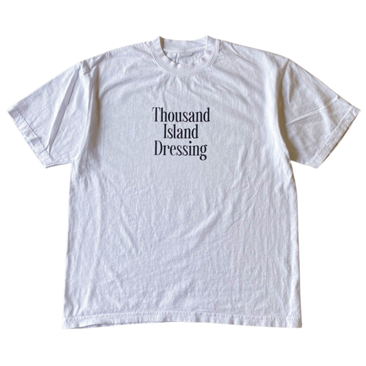 T-shirt à texte Thousand Island Dressing