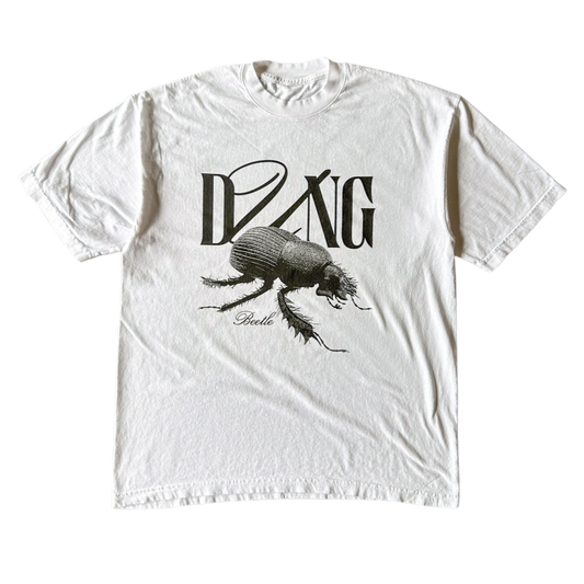 Black and White Dung Beetle Tee