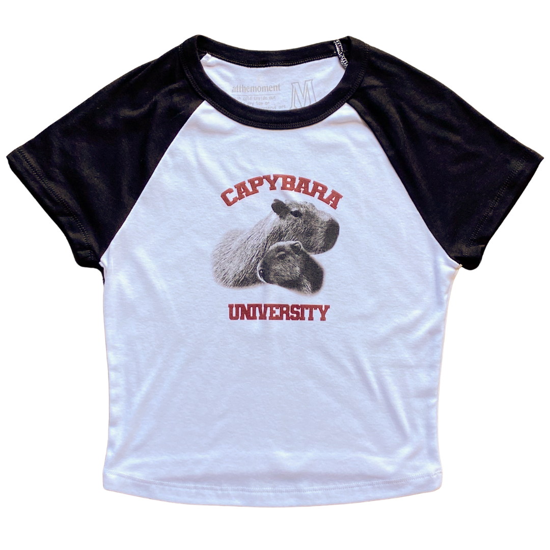 Capybara University Women's Baby Rib