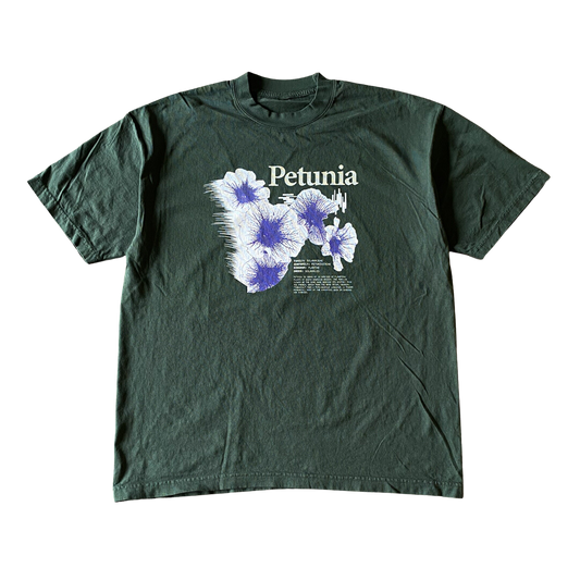 T-shirt fleur de pétunia