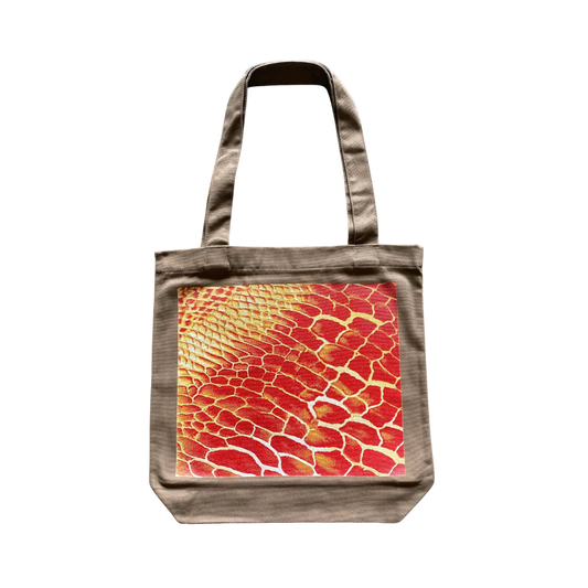 Snake Skin Tote Bag