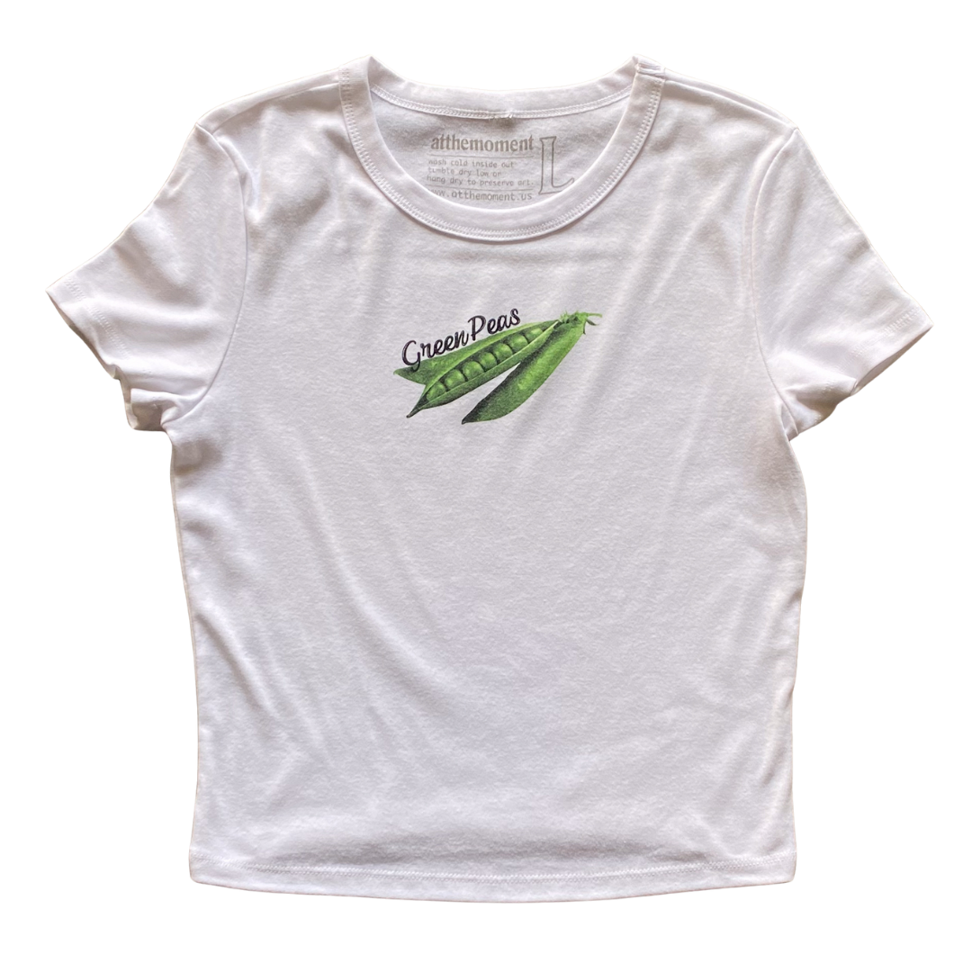 Green Peas v1 Women's Baby Rib