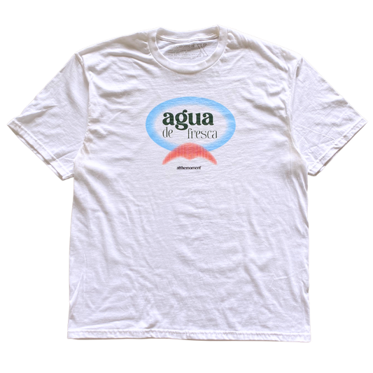 Agua De Fresca Text Tee