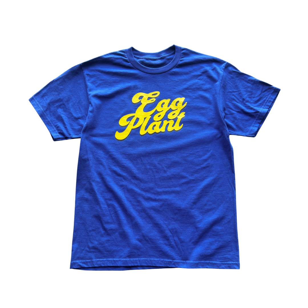Egg Plant Text Tee
