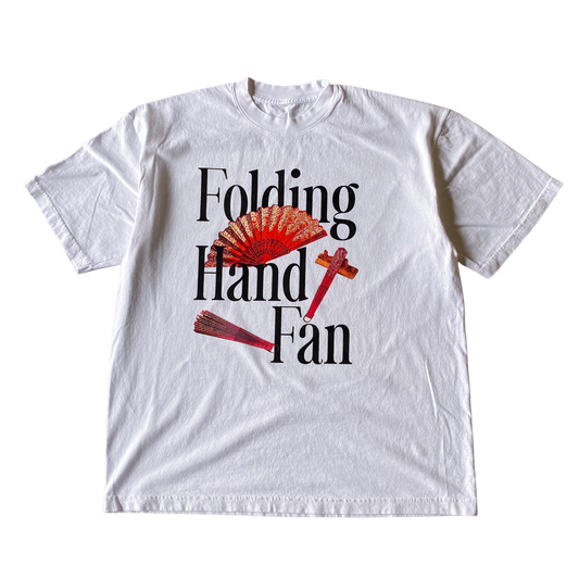 Folding Hand Fan Tee