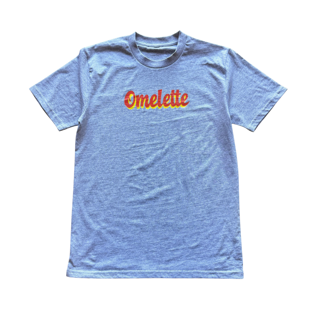 Omelette Text Tee