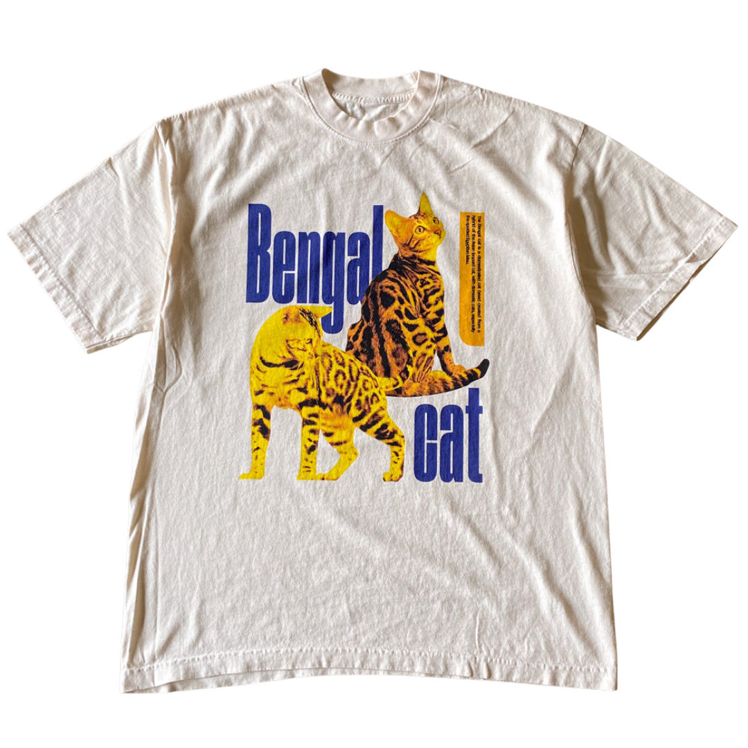 Bengal Cat Couple Tee