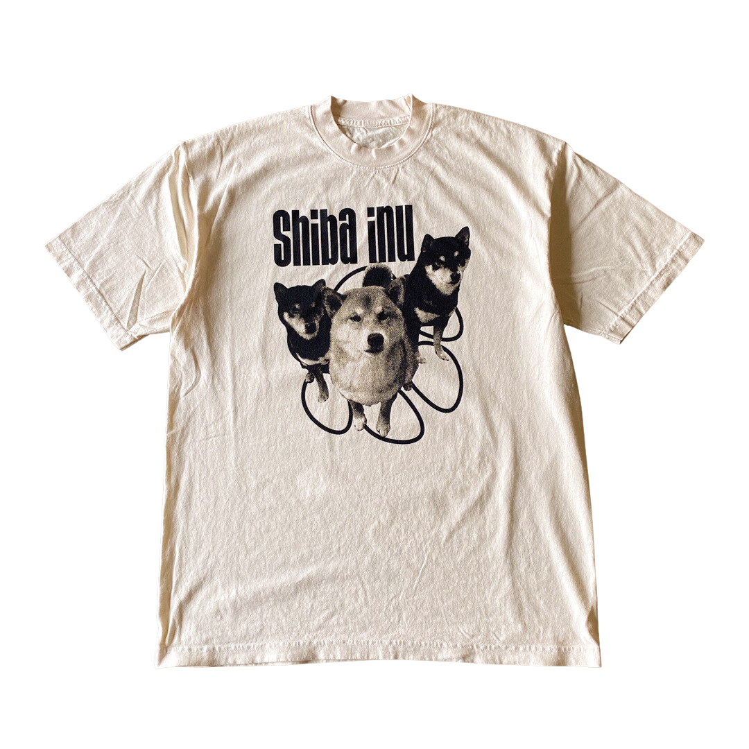 T-shirt ras du cou Shiba Inu