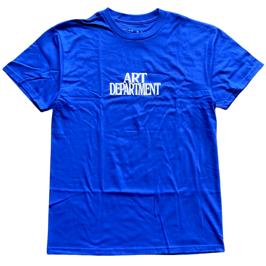 Text-T-Shirt der Kunstabteilung
