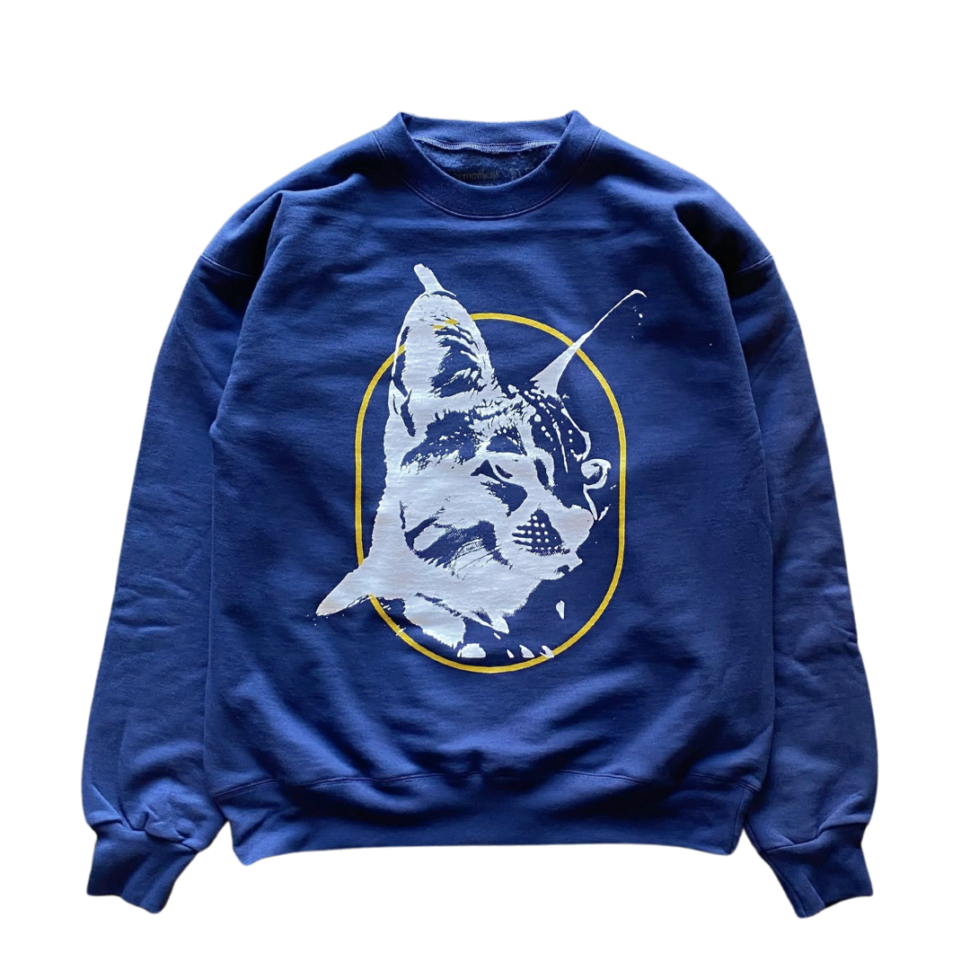 Serval Cat Crewneck