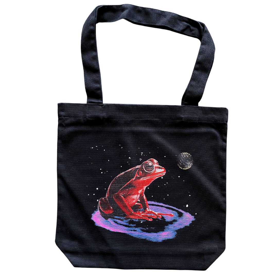 Frog's Discovery Tote Bag