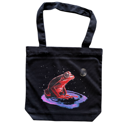 Frog's Discovery Tote Bag