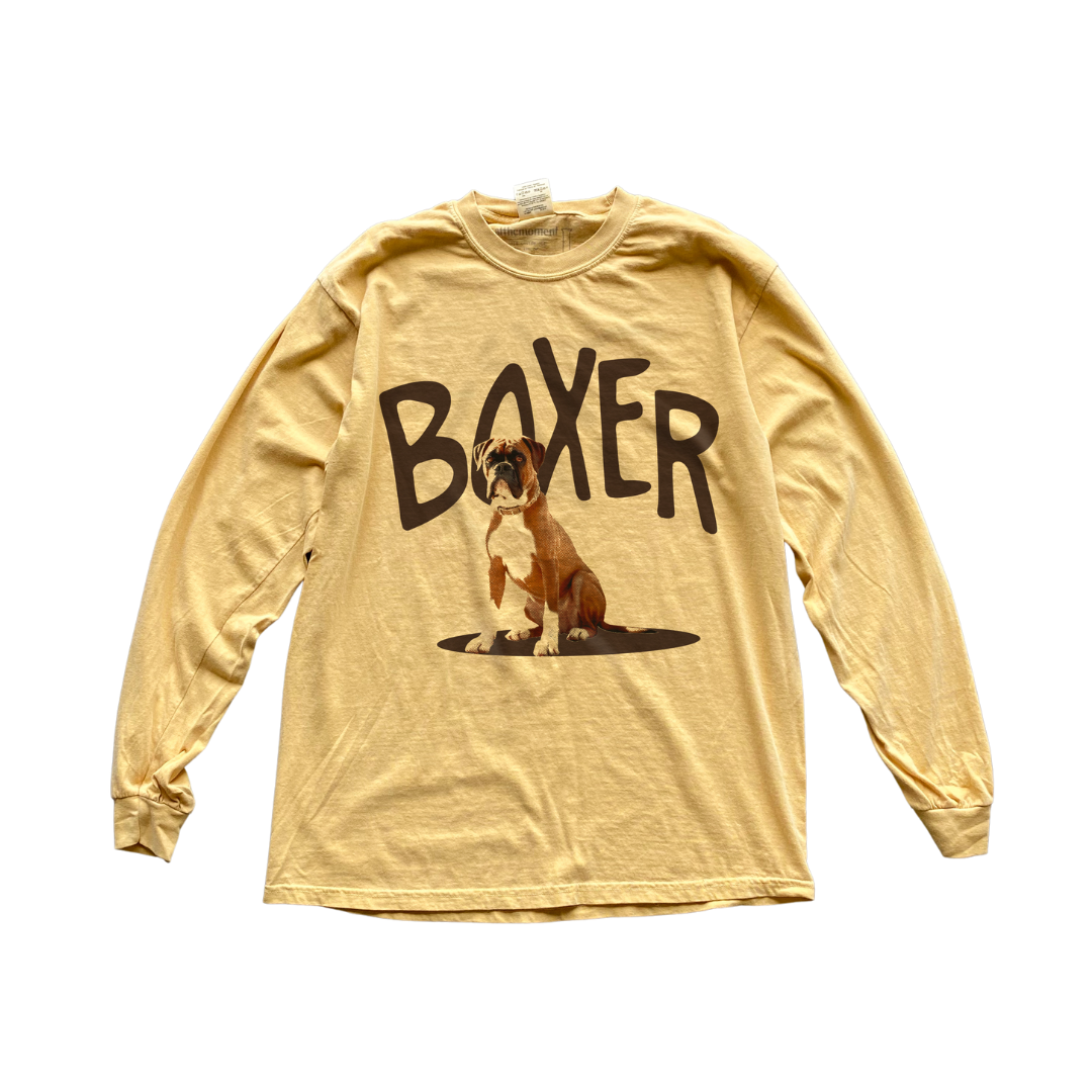 Boxer Dog L/S