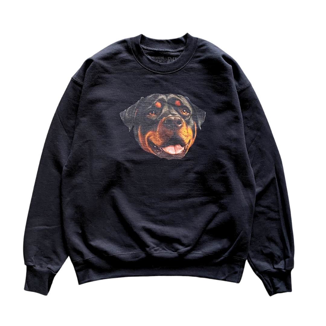 Rottweiler Face Crewneck