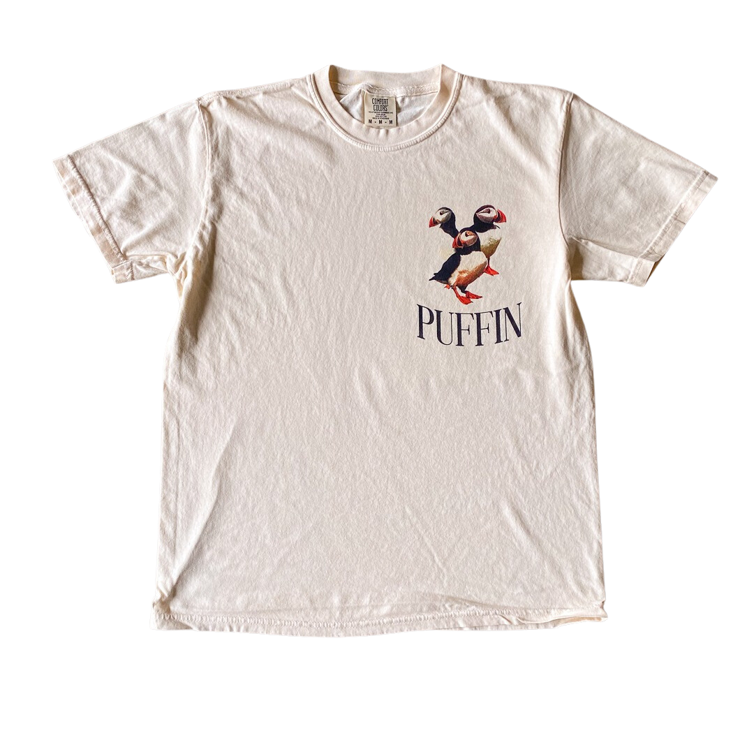 Triple Puffin Tee