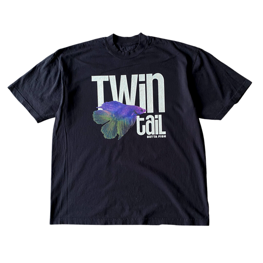 Twin Tail Beta Fisch-T-Shirt