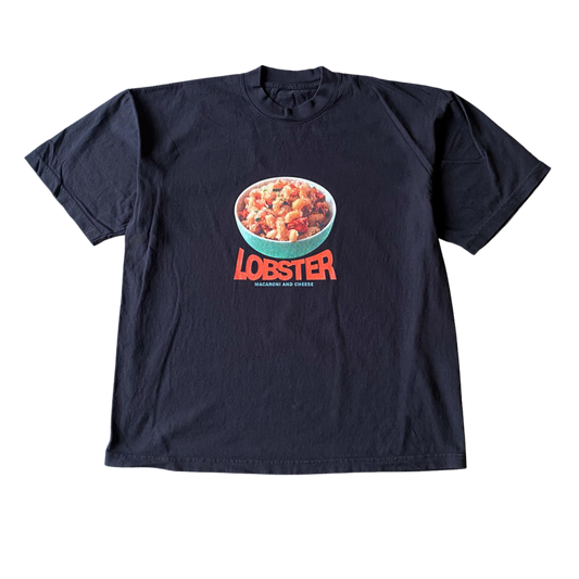 T-shirt macaroni au fromage et homard