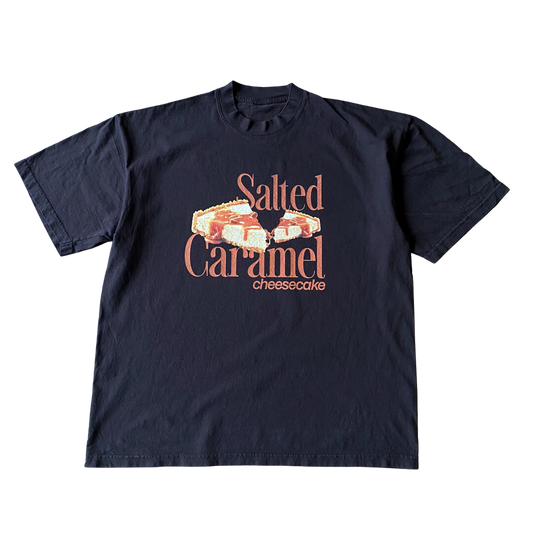 T-shirt gâteau au fromage au caramel salé