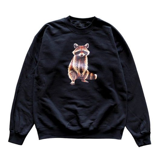 Raccoon Sneak Crewneck