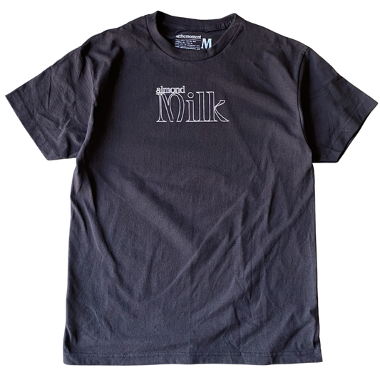 Mandelmilch-Umriss-T-Shirt