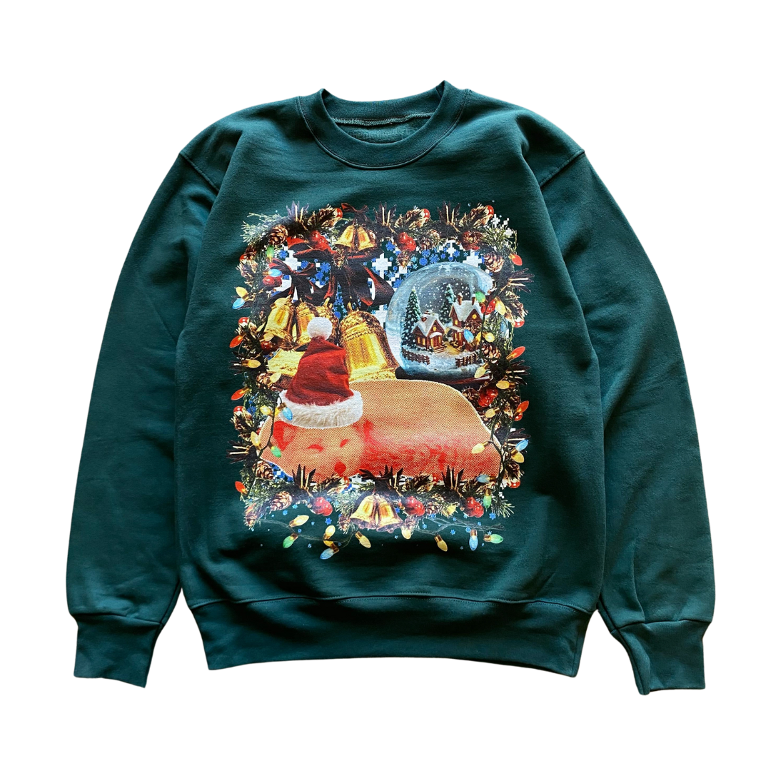 Fox Holiday Snuggle Crewneck