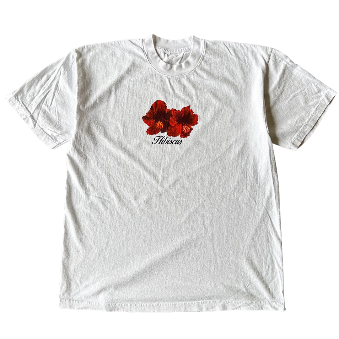 Red Hibiscus Tee