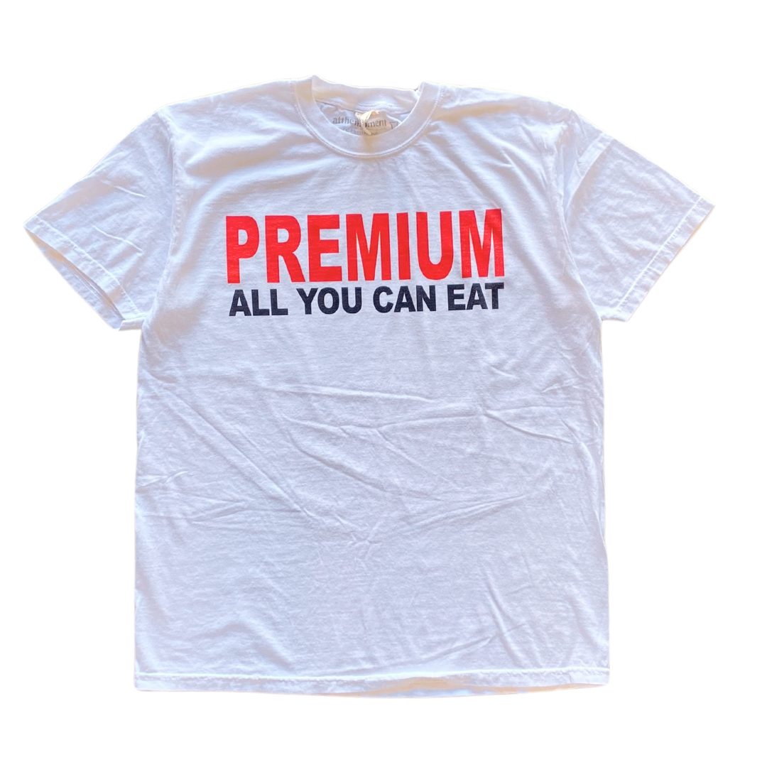 Premium All You Can Eat Text Tee