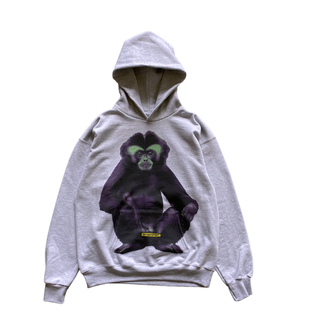 Black Crested Monkey Hoodie