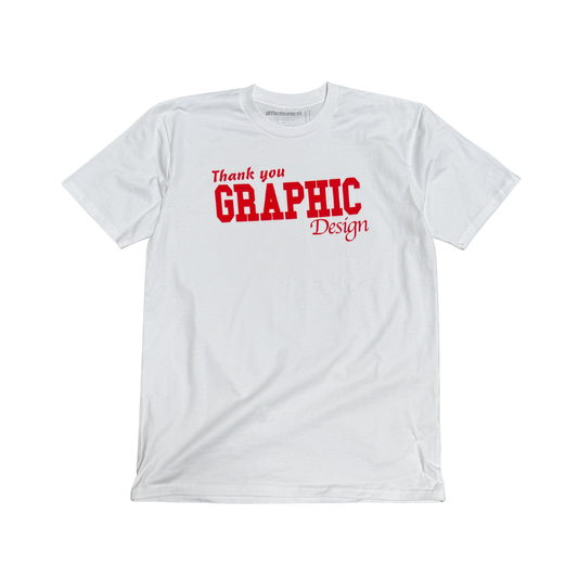 Thank You Graphic Design Tee