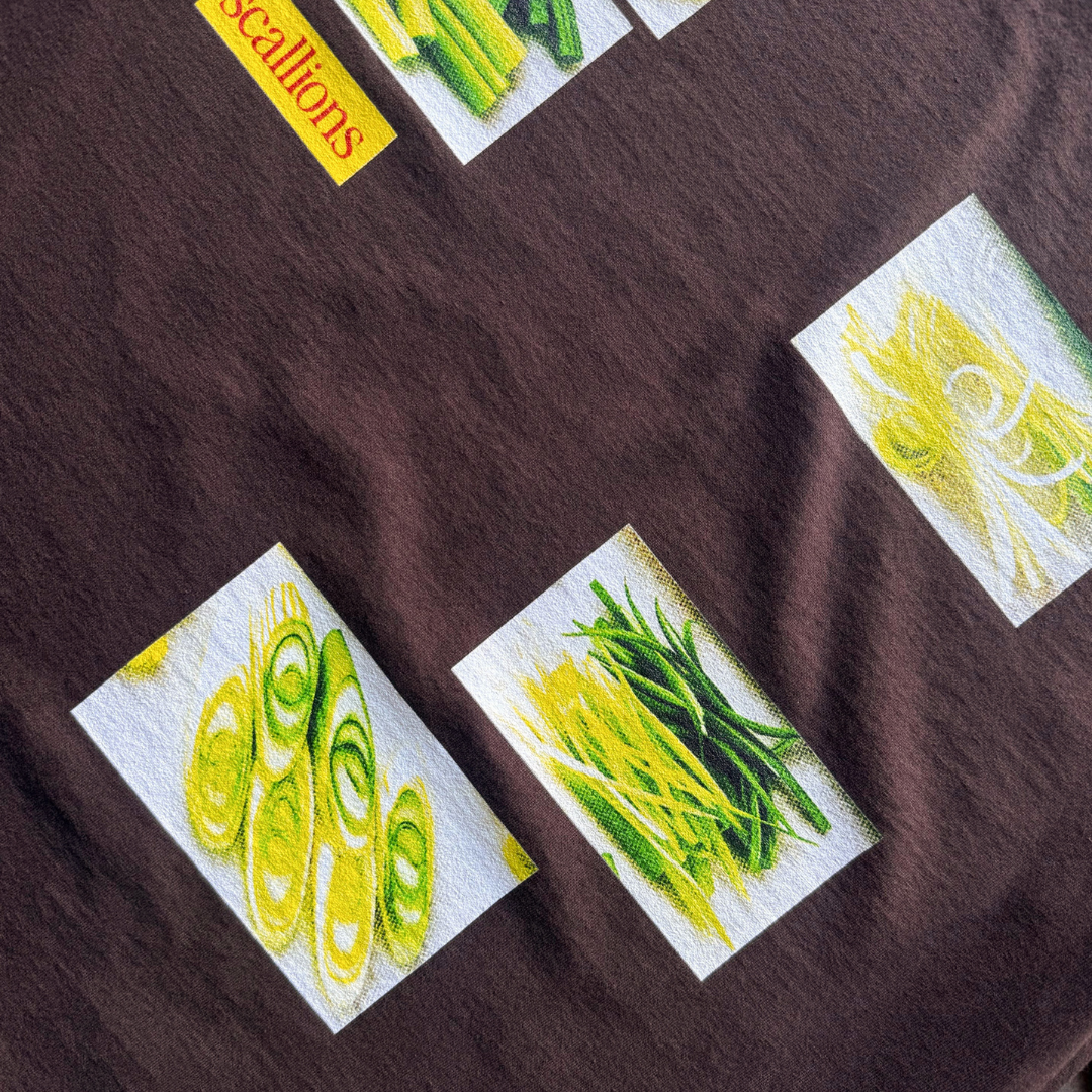 Scallions Close Up Tee