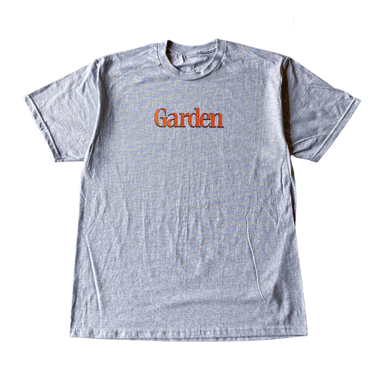 T-shirt à texte Garden