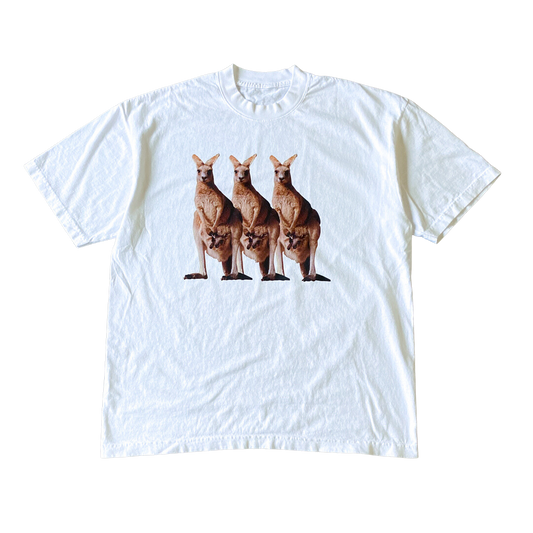 T-shirt triple kangourou