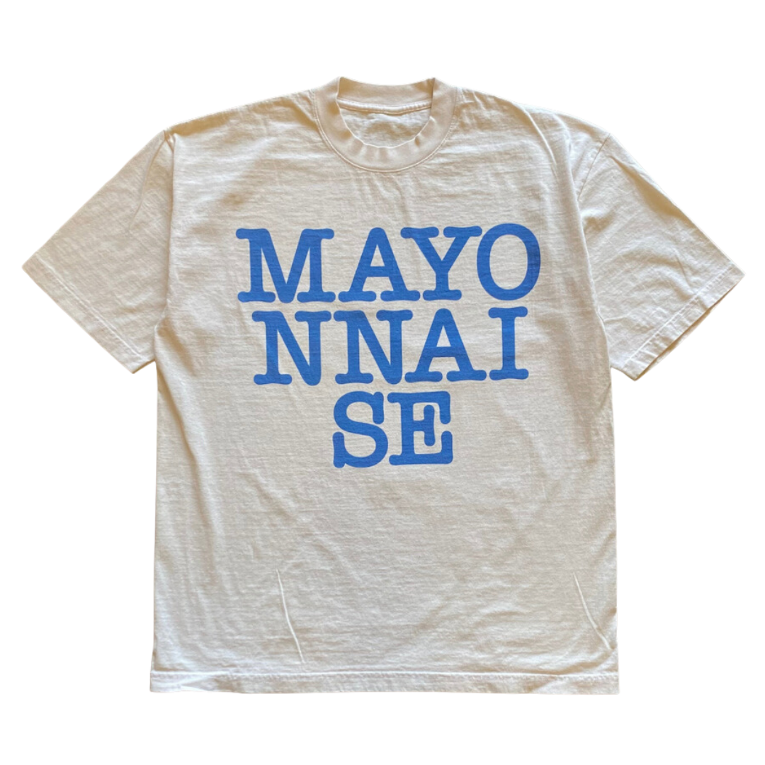 Mayonnaise Text Tee