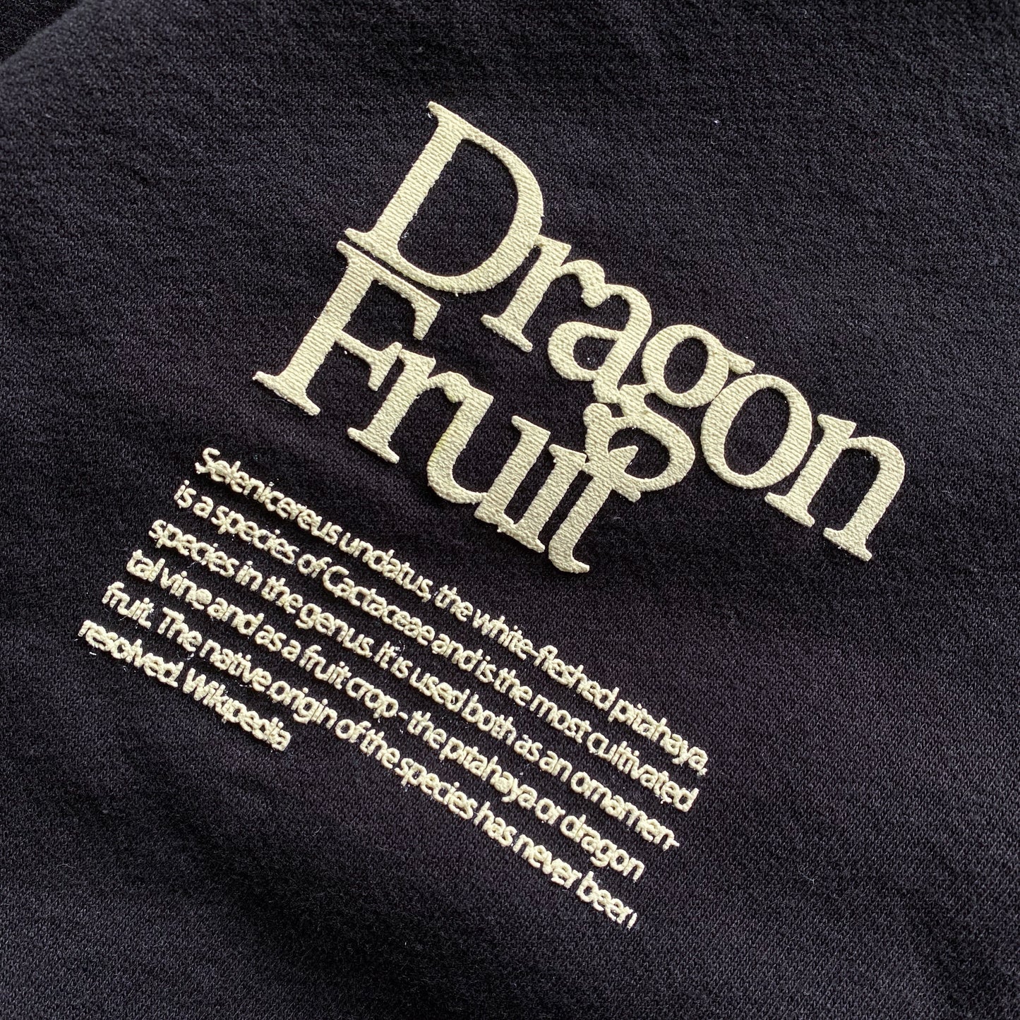 Dragonfruit-Kapuzenpullover mit Reißverschluss