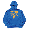 Mustard Text Hoodie