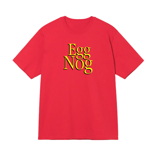 Egg Nog Text Tee