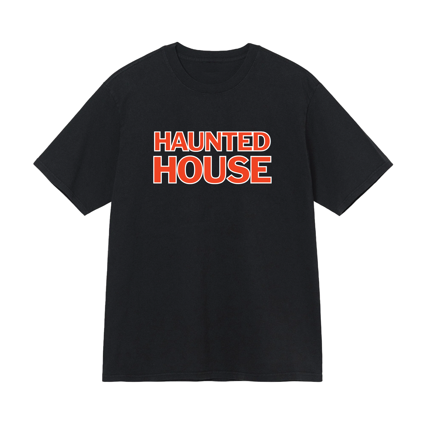 Haunted House Text Tee