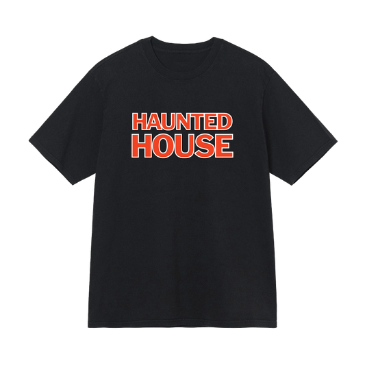 Haunted House Text Tee