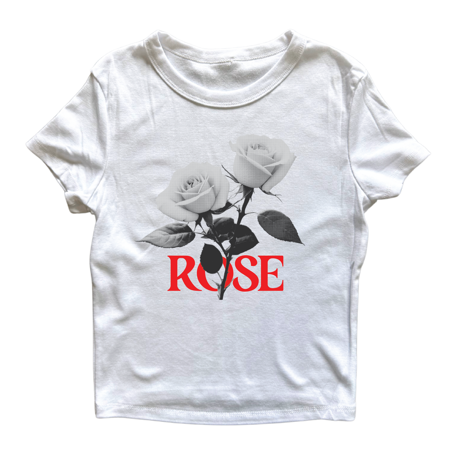 Pair of Roses Women's Baby Rib