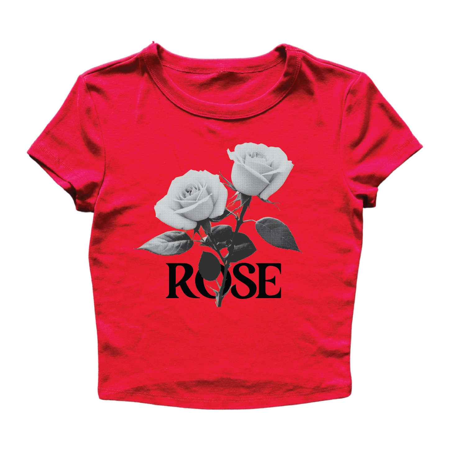 Pair of Roses Women's Baby Rib