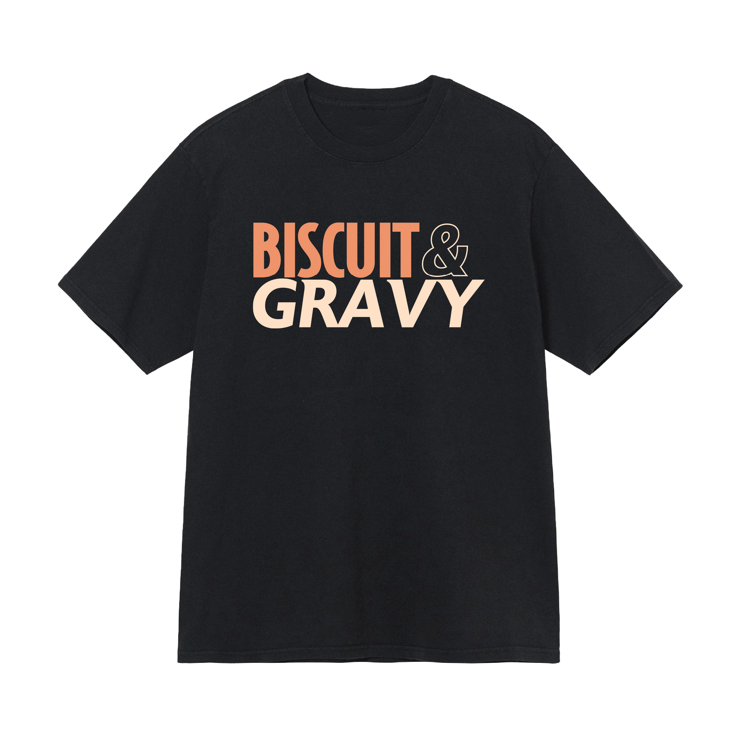 Biscuits & Gravy Text Tee